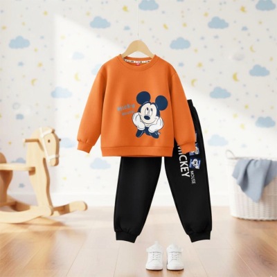 Baby Soft Mickey Mouse Sweatshirt & Trouser Set